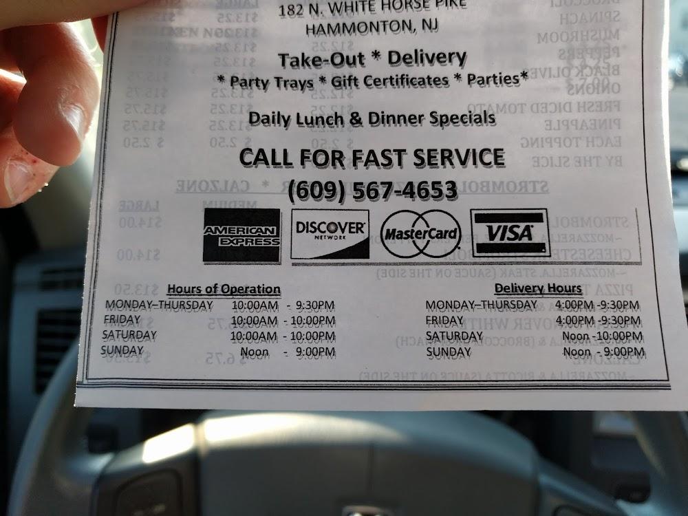 Ninos Pizzarama Menu image 2